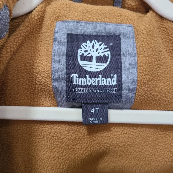 Timberland Puffer Jacket 4T Gray - Picture 7 of 12